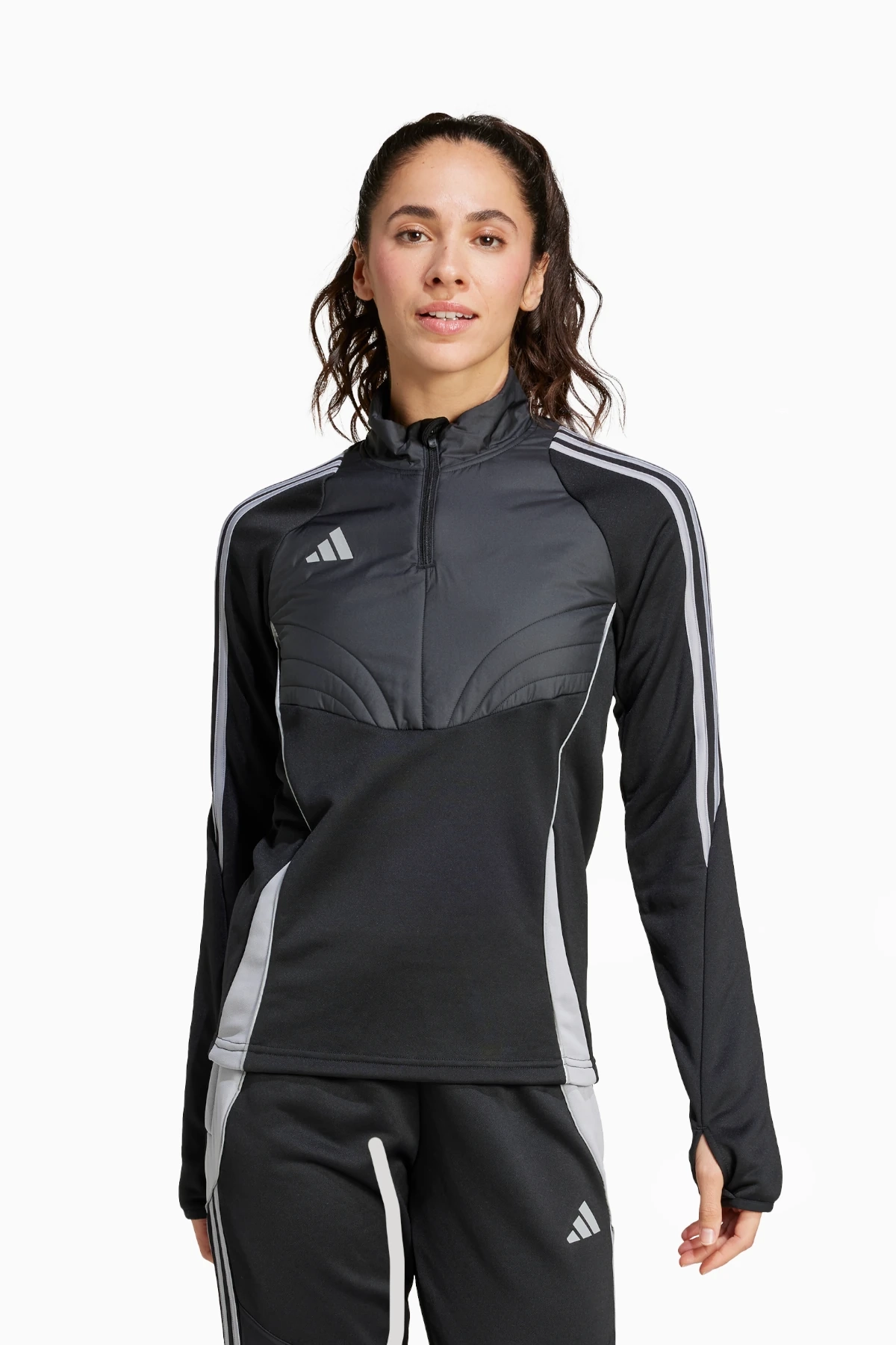 Bluza adidas Tiro 24 Winterized Top Damska - Czarny