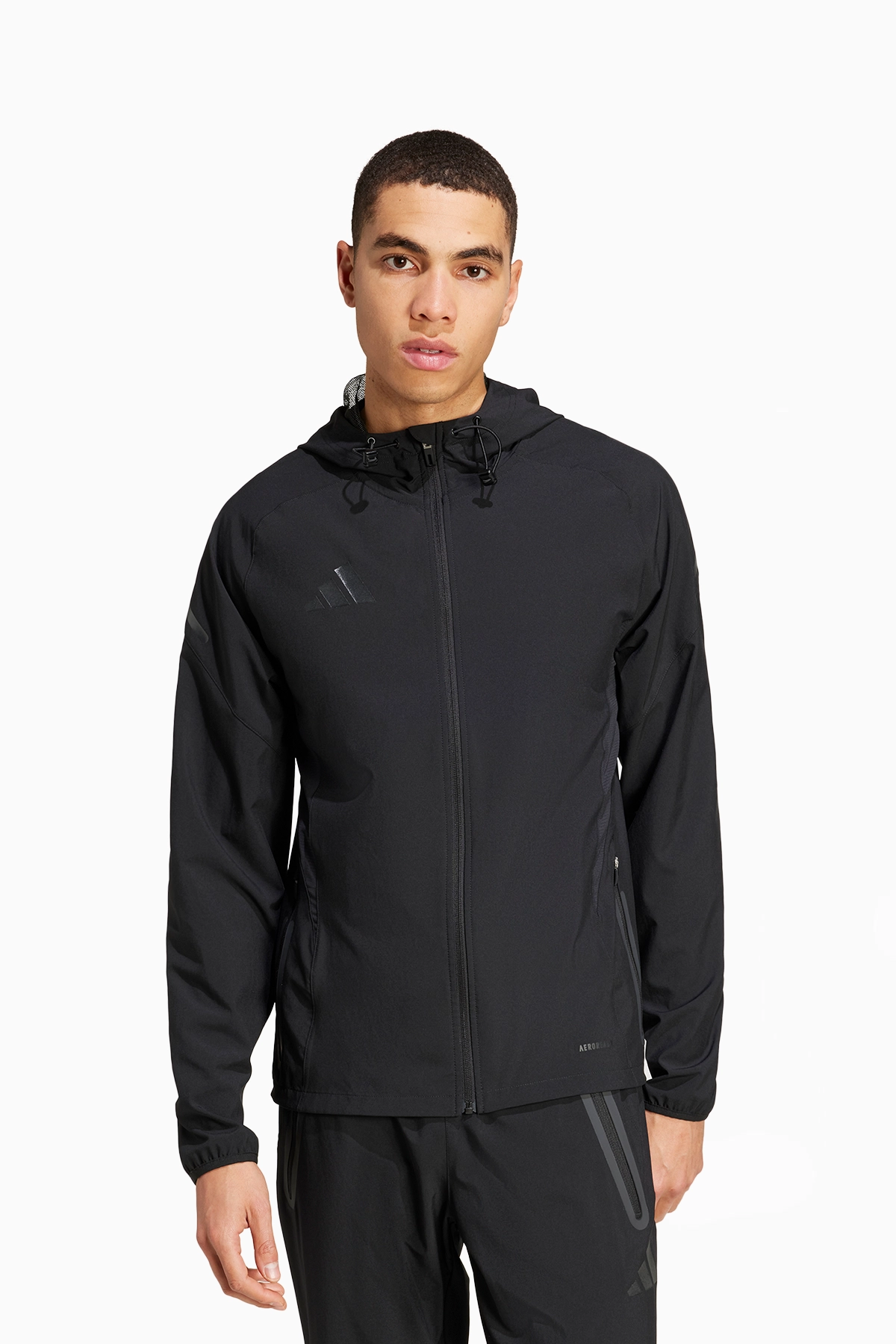 Bluza z kapturem adidas Pro Vis Tech Travel - Czarny