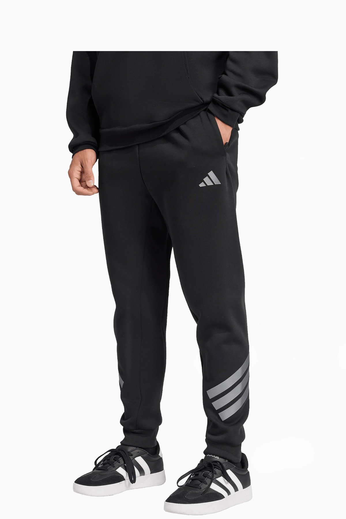 Spodnie adidas Future Icons 3-Stripes - Czarny