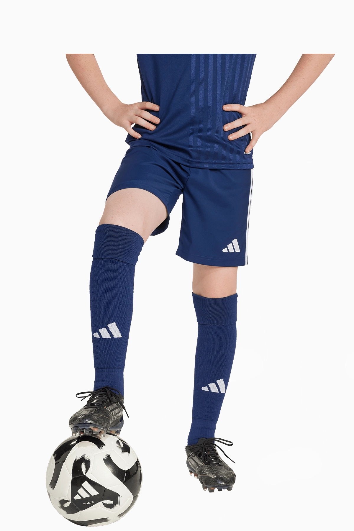 Spodenki adidas Tastigo 25 Junior - Granatowy