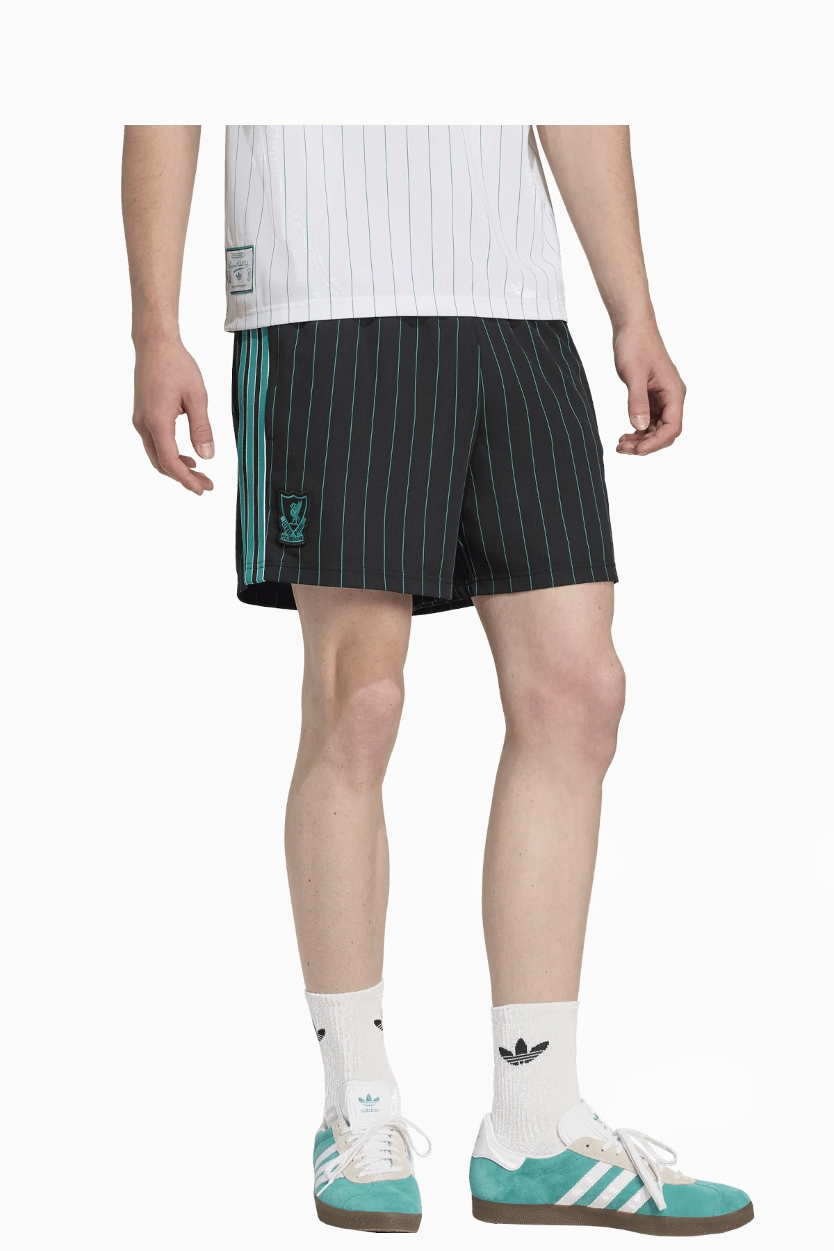 Spodenki adidas Liverpool FC 25/26 Terrace Icons - Czarny