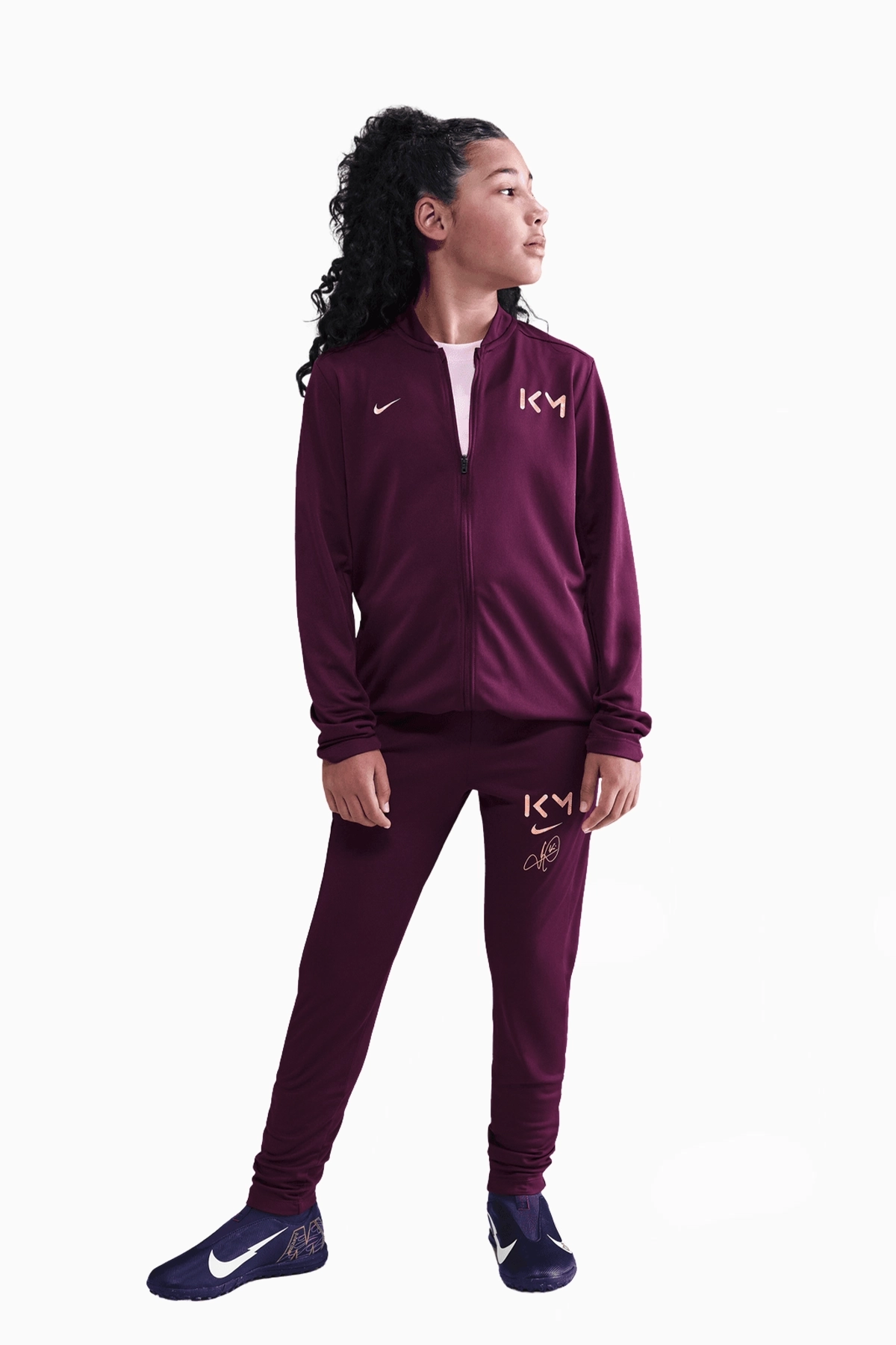 Dres Nike Kylian Mbappé Academy Junior - Fioletowy