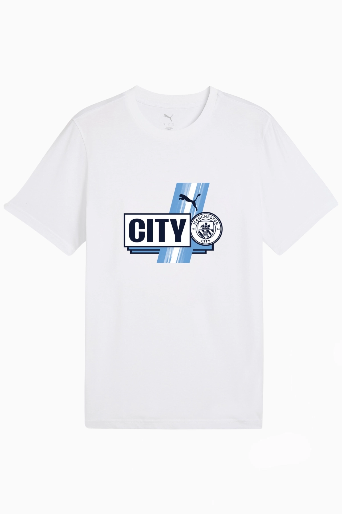 Koszulka Puma Manchester City 25/26 FtblCulture Tee - Biały