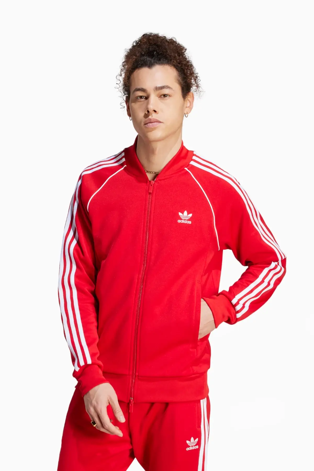 Bluza adidas Adicolor Classics SST - Czerwony