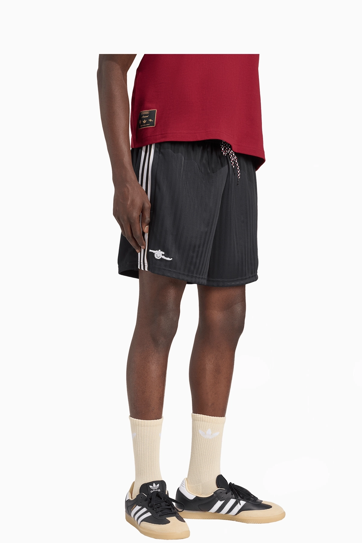 Spodenki adidas Arsenal FC 25/26 Terrace Icons - Czarny