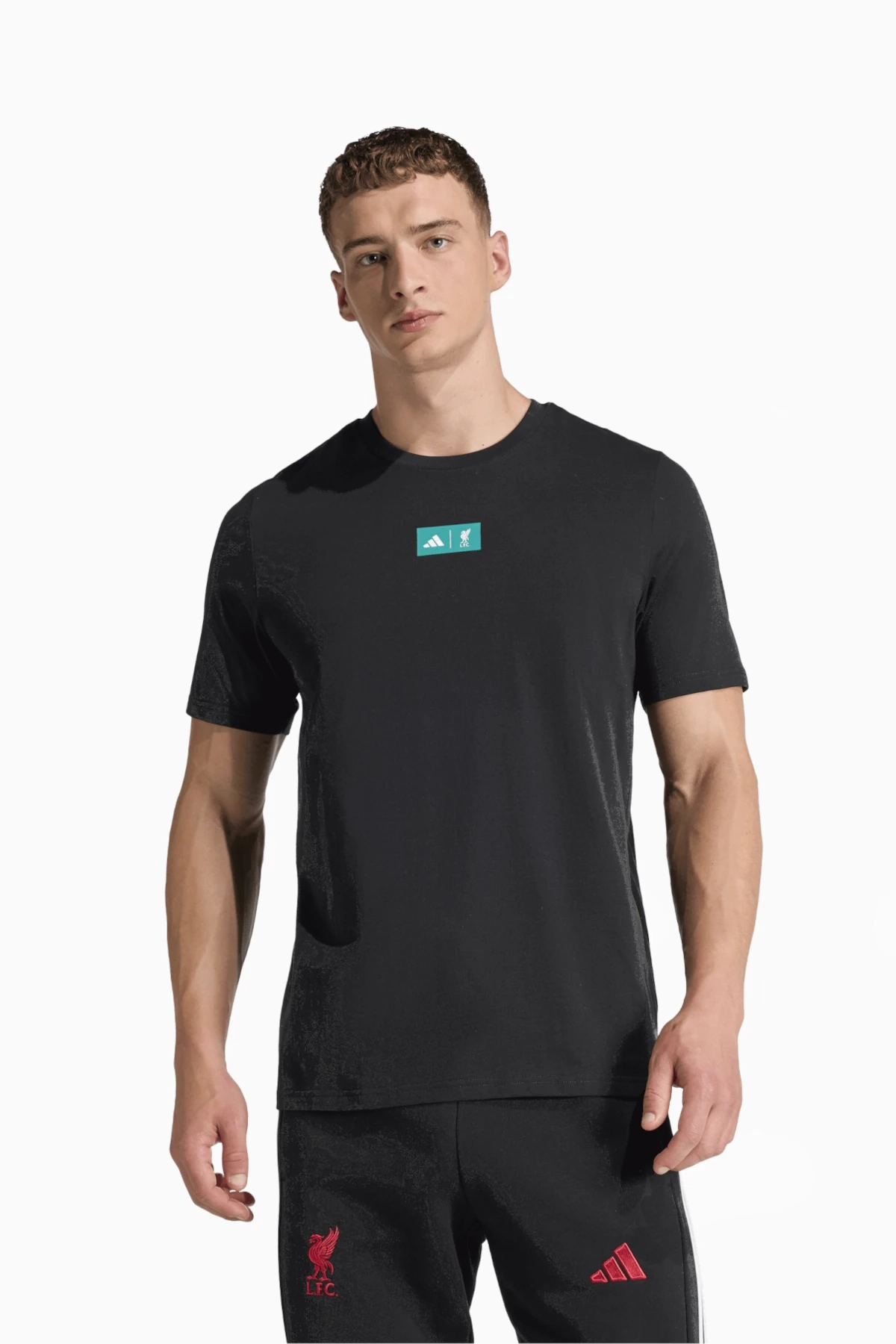 Koszulka adidas Liverpool FC 25/26 Graphic Tee - Czarny