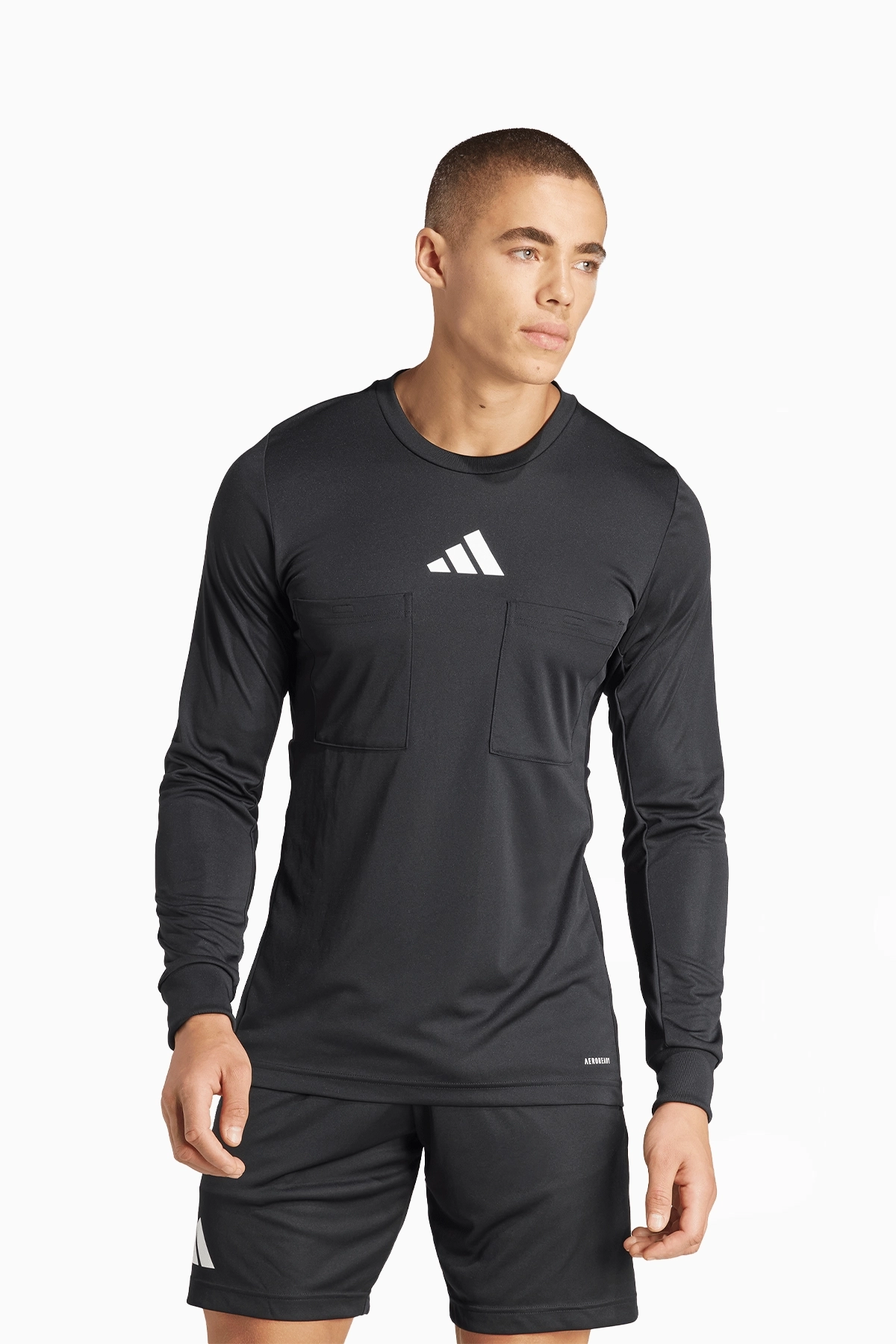 Koszulka z długim rękawem adidas Referee 24 - Czarny