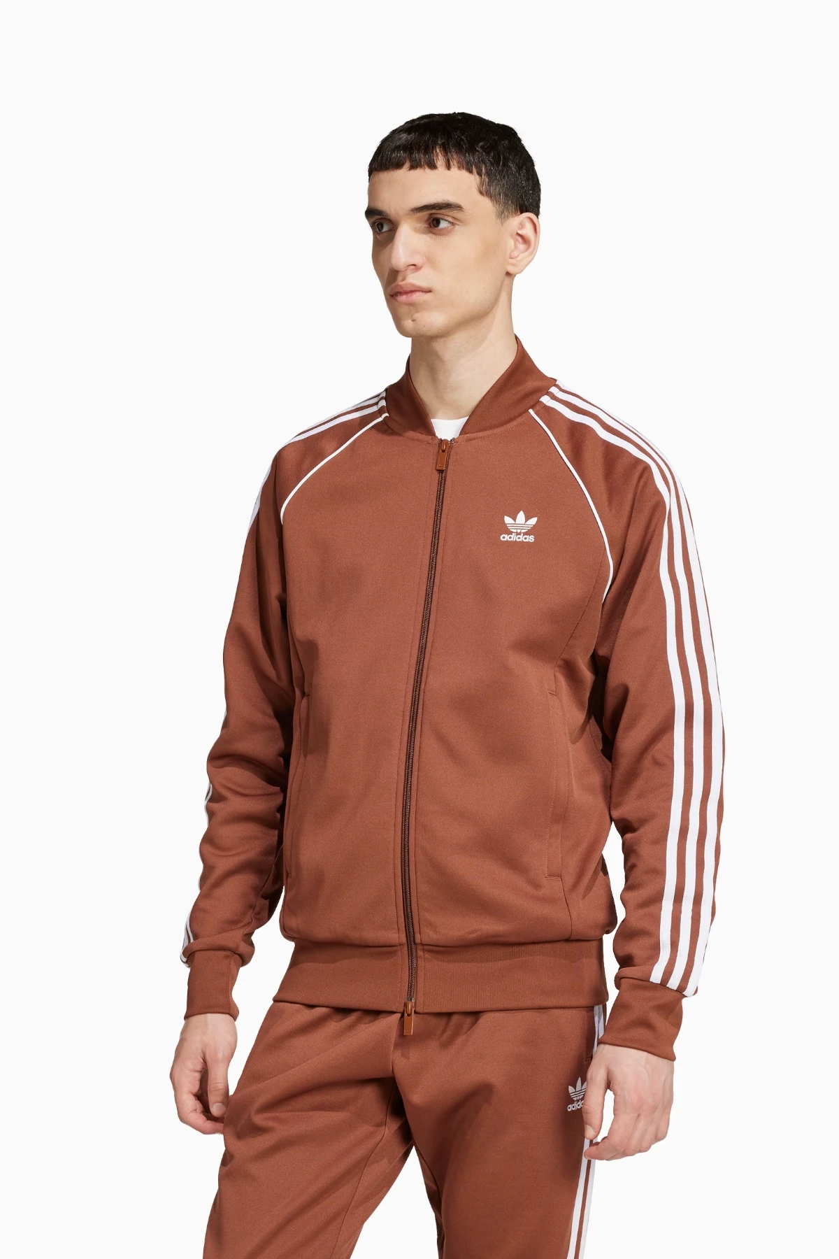 Bluza adidas Adicolor Classics SST - Brązowy