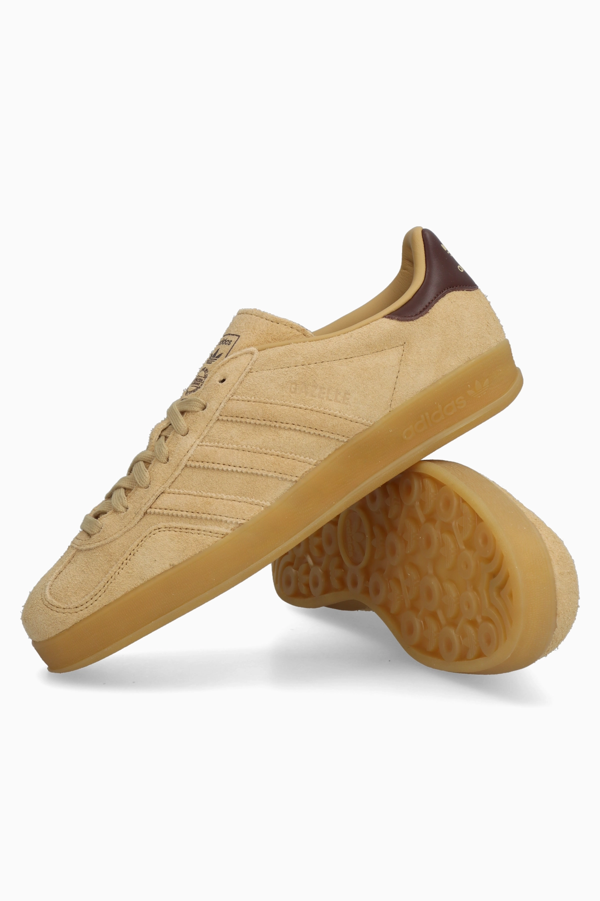 Buty Sneakers adidas Gazelle Indoor - Brązowy