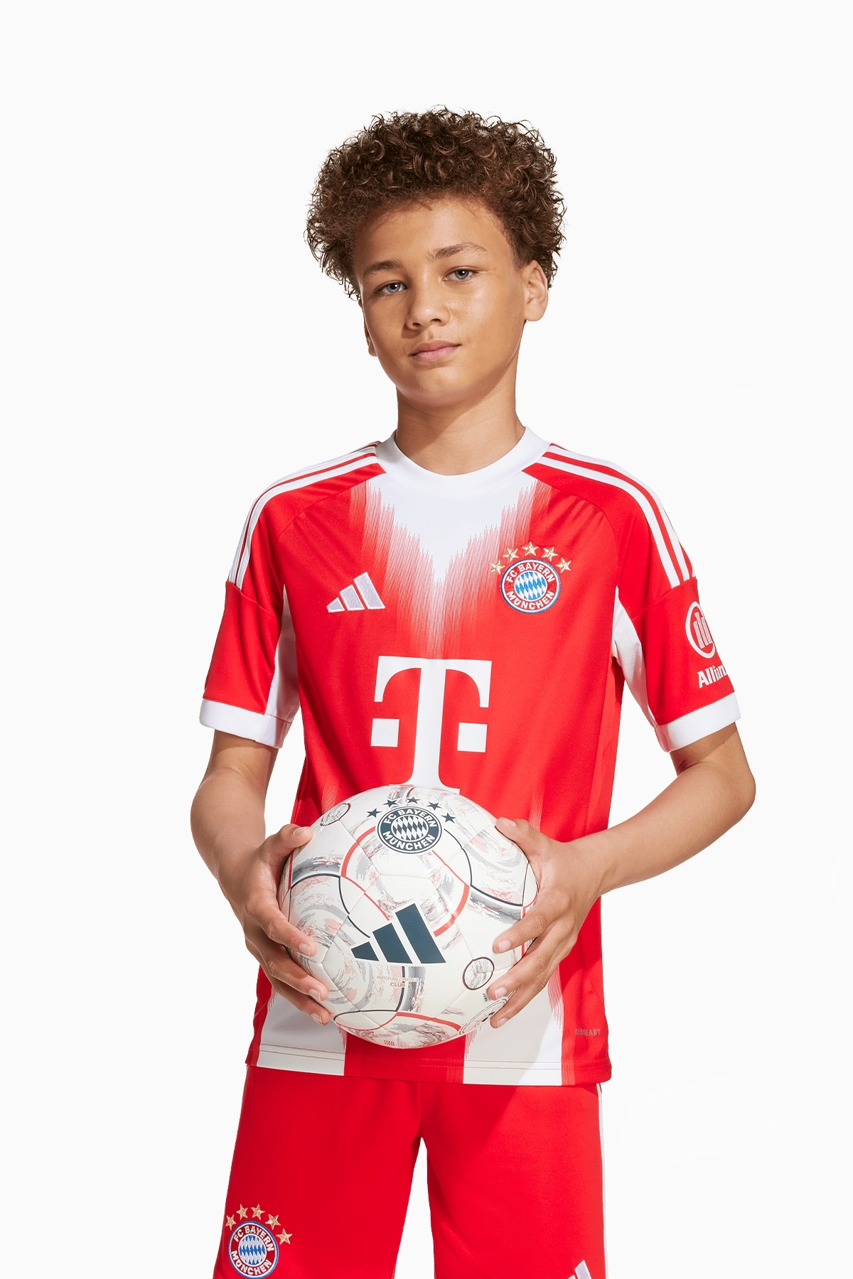 Koszulka adidas FC Bayern 25/26 Domowa Replica Junior - Czerwony