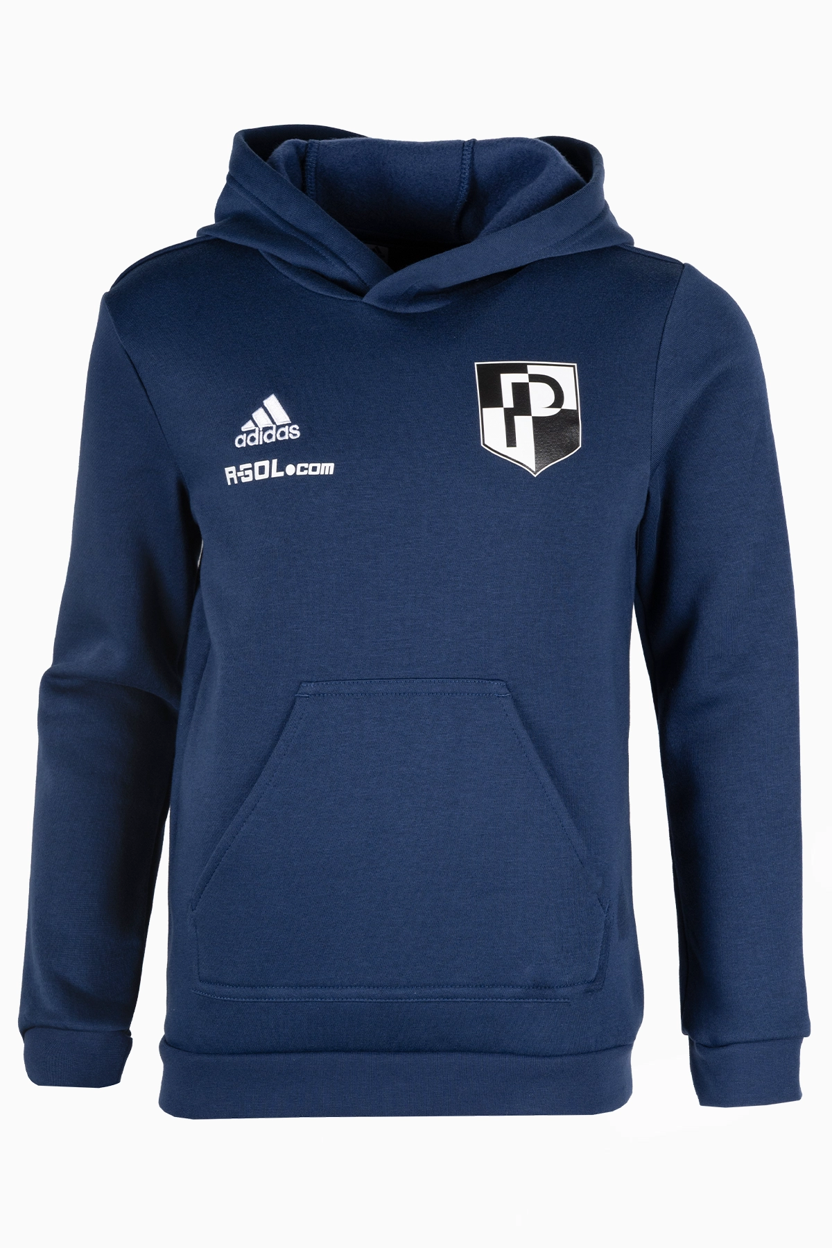 Bluza z kapturem adidas Polonia Lidzbark Warmiński 24/25 Junior - Granatowy