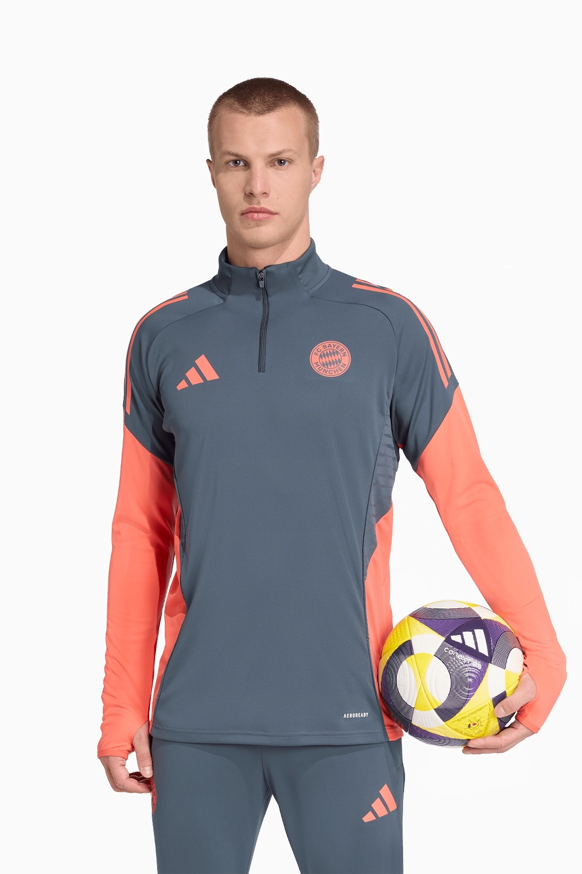 Bluza adidas FC Bayern 25/26 Training Top - Szary