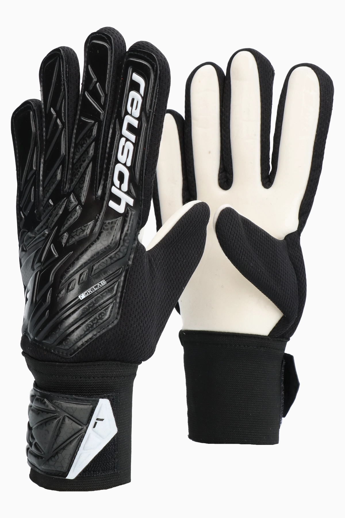 Rękawice Reusch Attrakt Starter Solid - Czarny