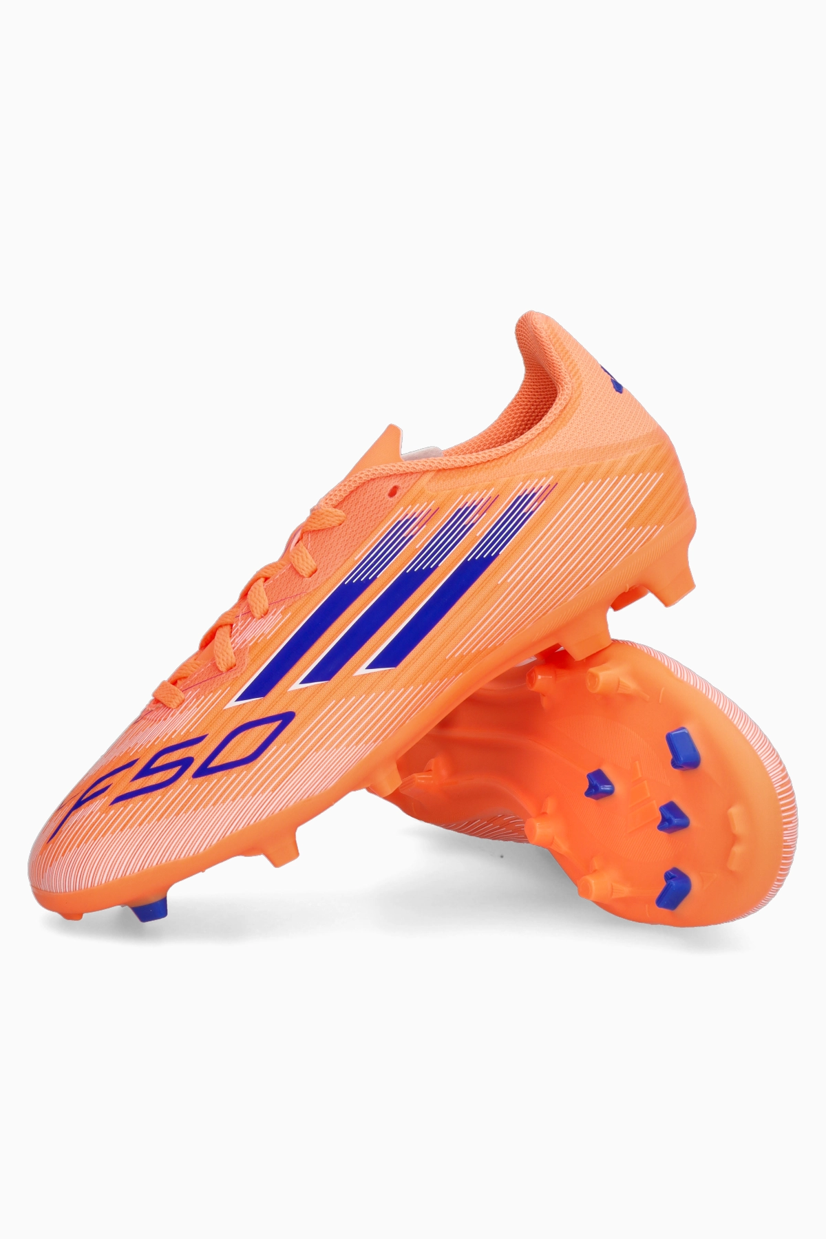 Korki adidas F50 League FG/MG Junior - Pomarańczowy