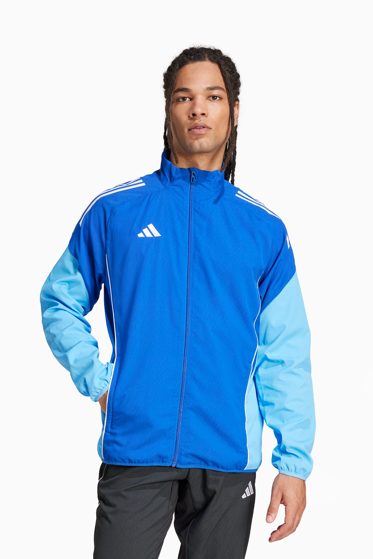 Bluza adidas Tiro 25 Competition Presentation - Niebieski