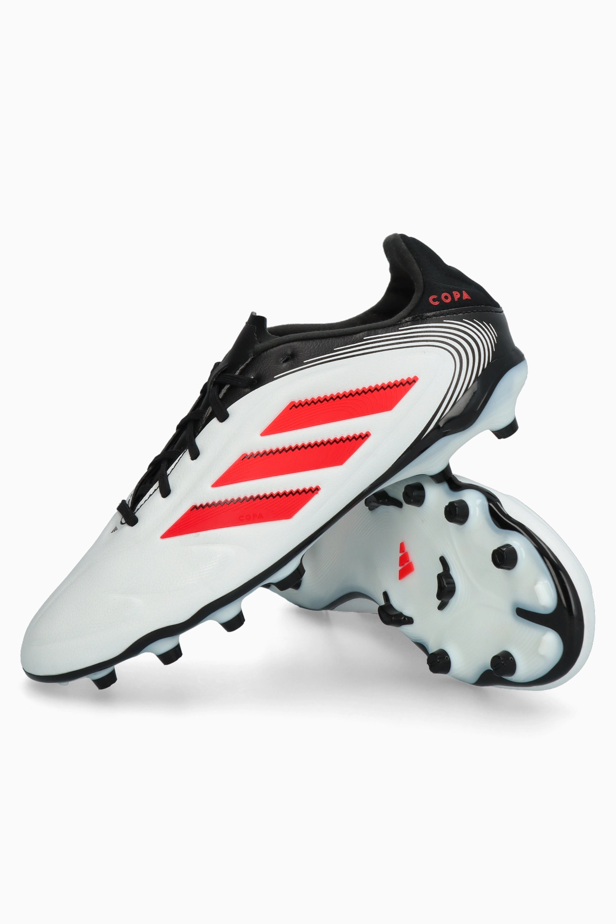 Korki adidas Copa Pure III League FG/MG Junior - Biały