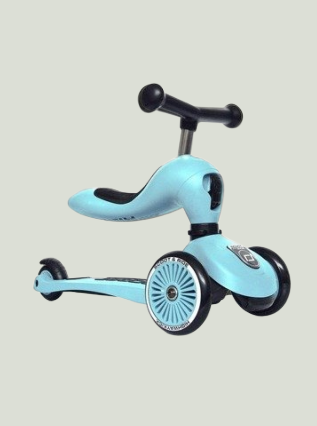Jeździk i hulajnoga 2w1 SCOOT & RIDE Highwaykick 1, 1-5 lat Blueberry
