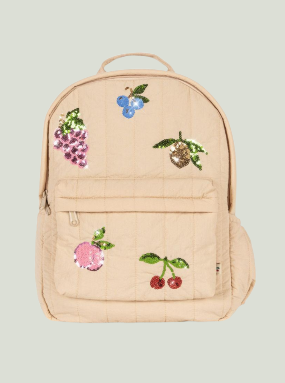 Plecak pikowany JUNO QUILTED MIDI - FRAPPÉ Konges Sløjd