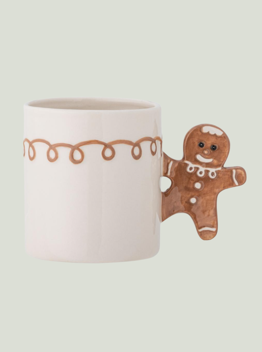 Kubek Ginnie, brązowy, kamionkowy Bloomingville MINI