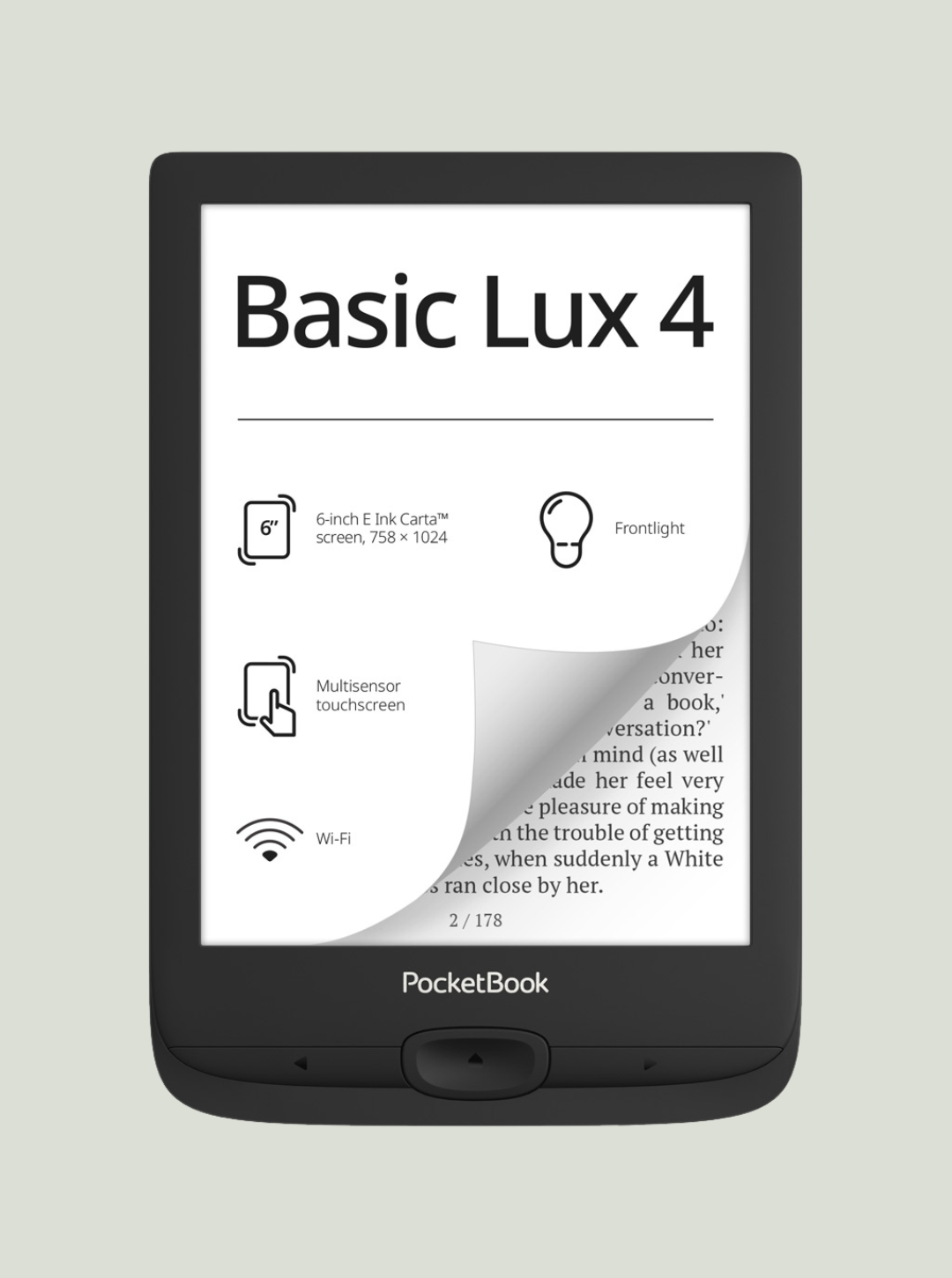 PocketBook Basic Lux 4 Czarny