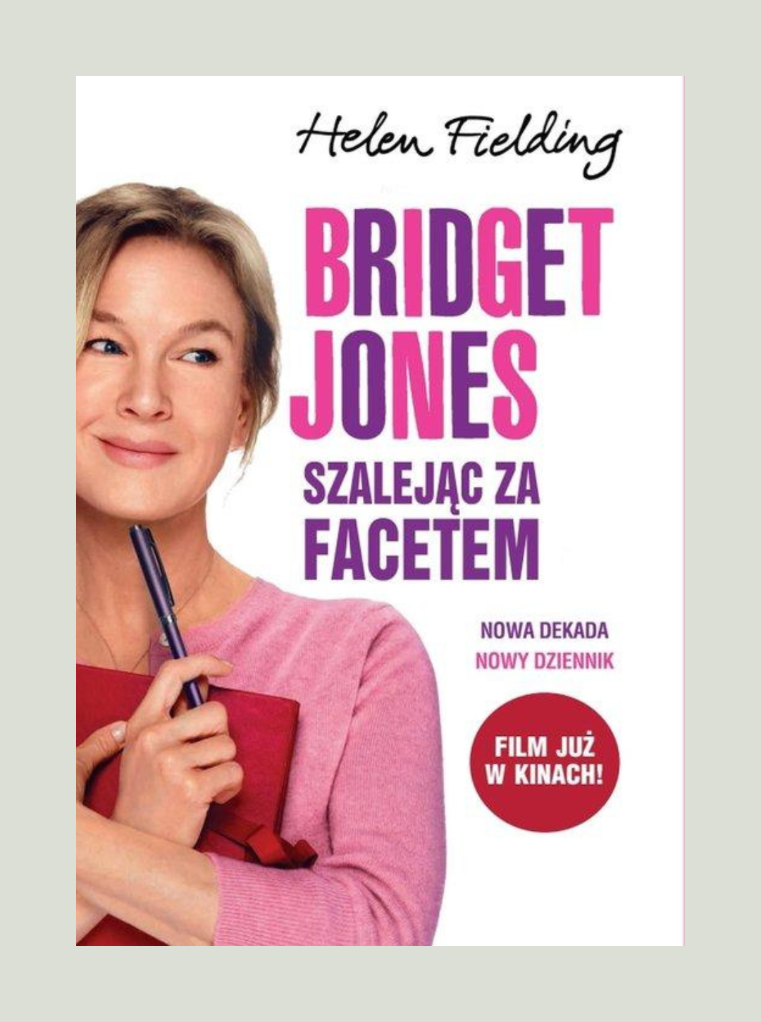 Książka Bridget Jones Szalejąc za facetem - Helen Fielding