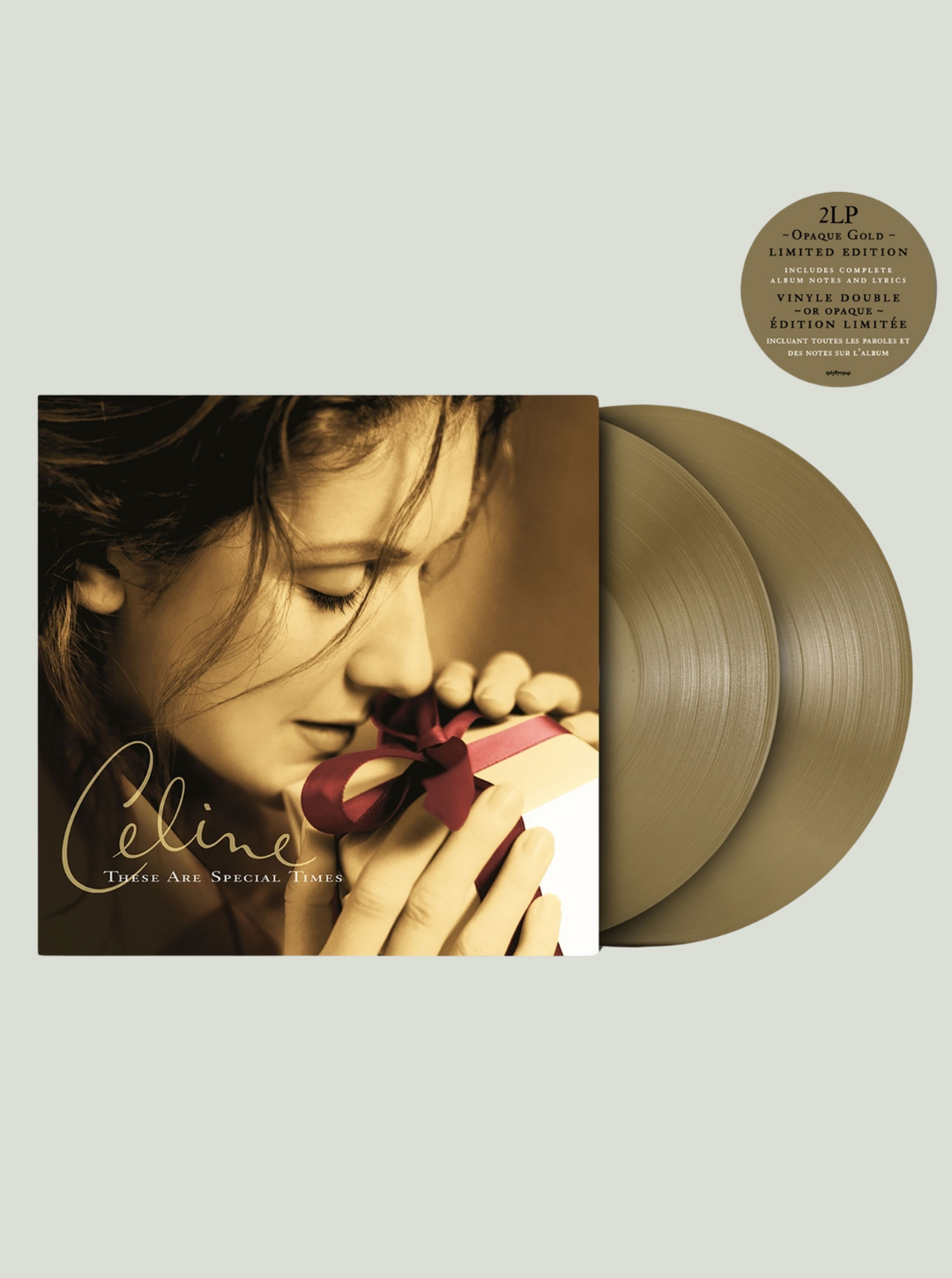 Płyta winylowa Céline Dion - These Are Special Times (Limited Edition) (Opaque Gold Vinyl)