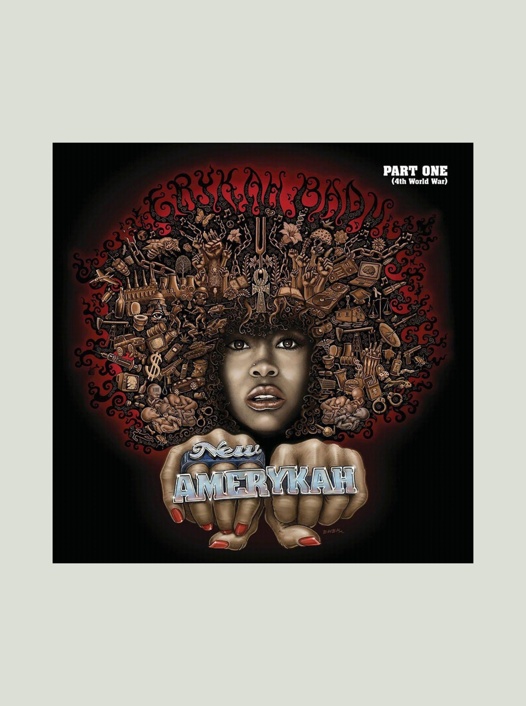 Płyta winylowa Erykah Badu - New Amerykah Part One (4th World War) (Limited Edition) (Purple Vinyl)
