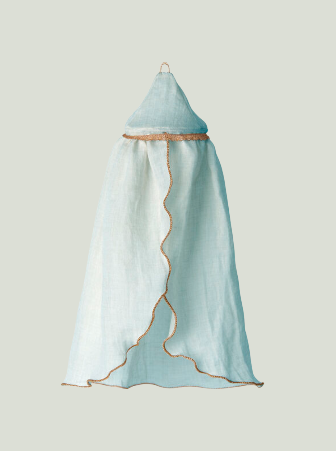 MAILEG Akcesoria dla lalek, miniaturowy baldachim - mint