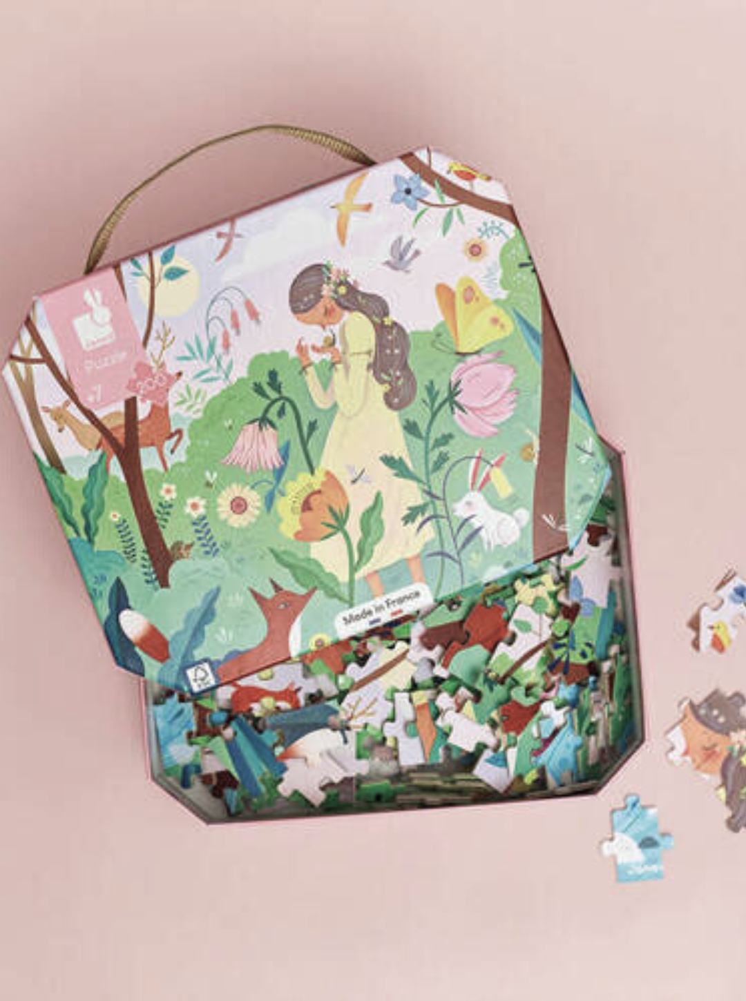 Puzzle w walizce Matka natura 200 elementów 7+ JANOD