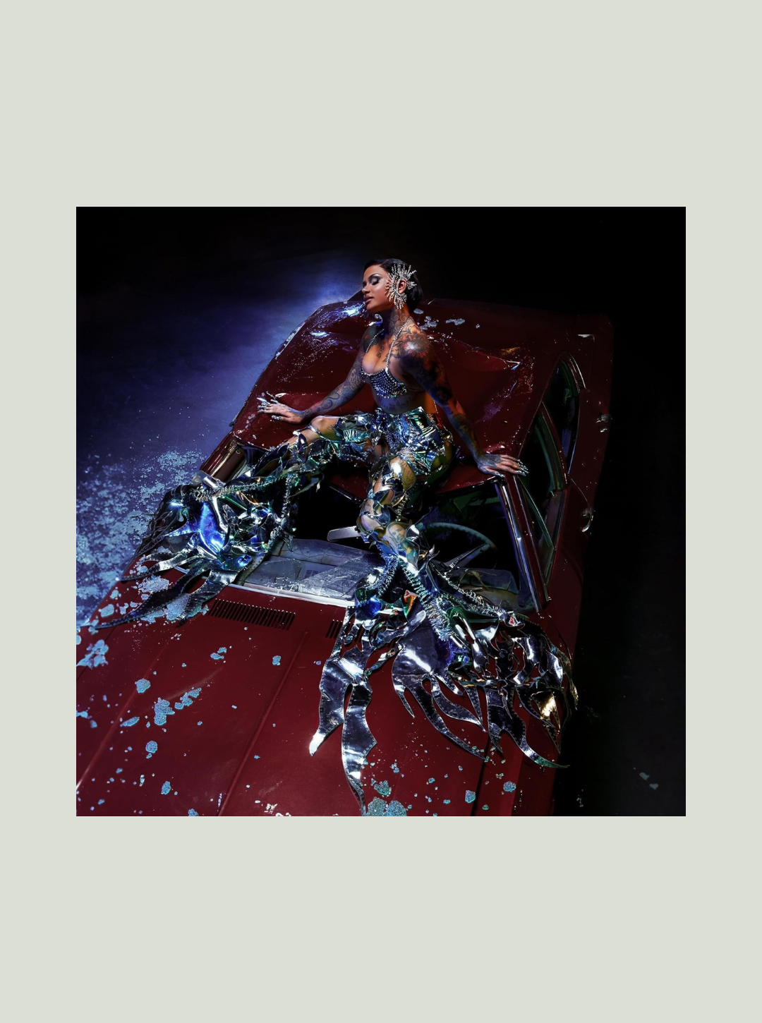 Płyta winylowa Kehlani - Crash (Limited Indie Edition) (Yellow W/ Black Splatter Vinyl)