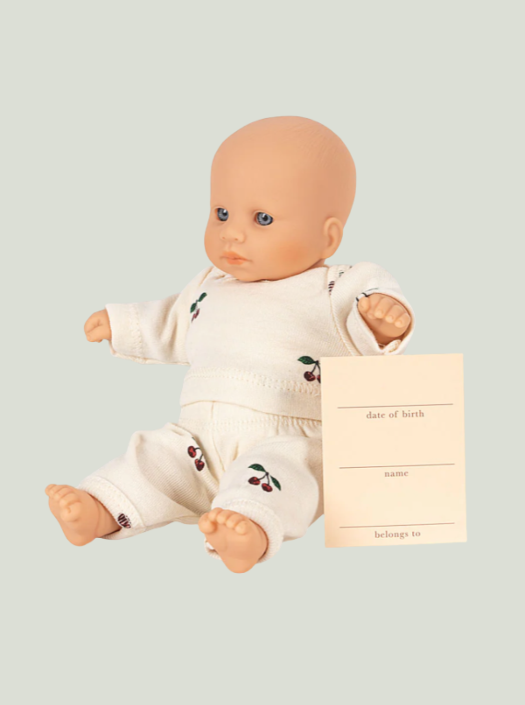 Lalka MY FIRST MINI DOLL CHERRY AOP Konges Sløjd