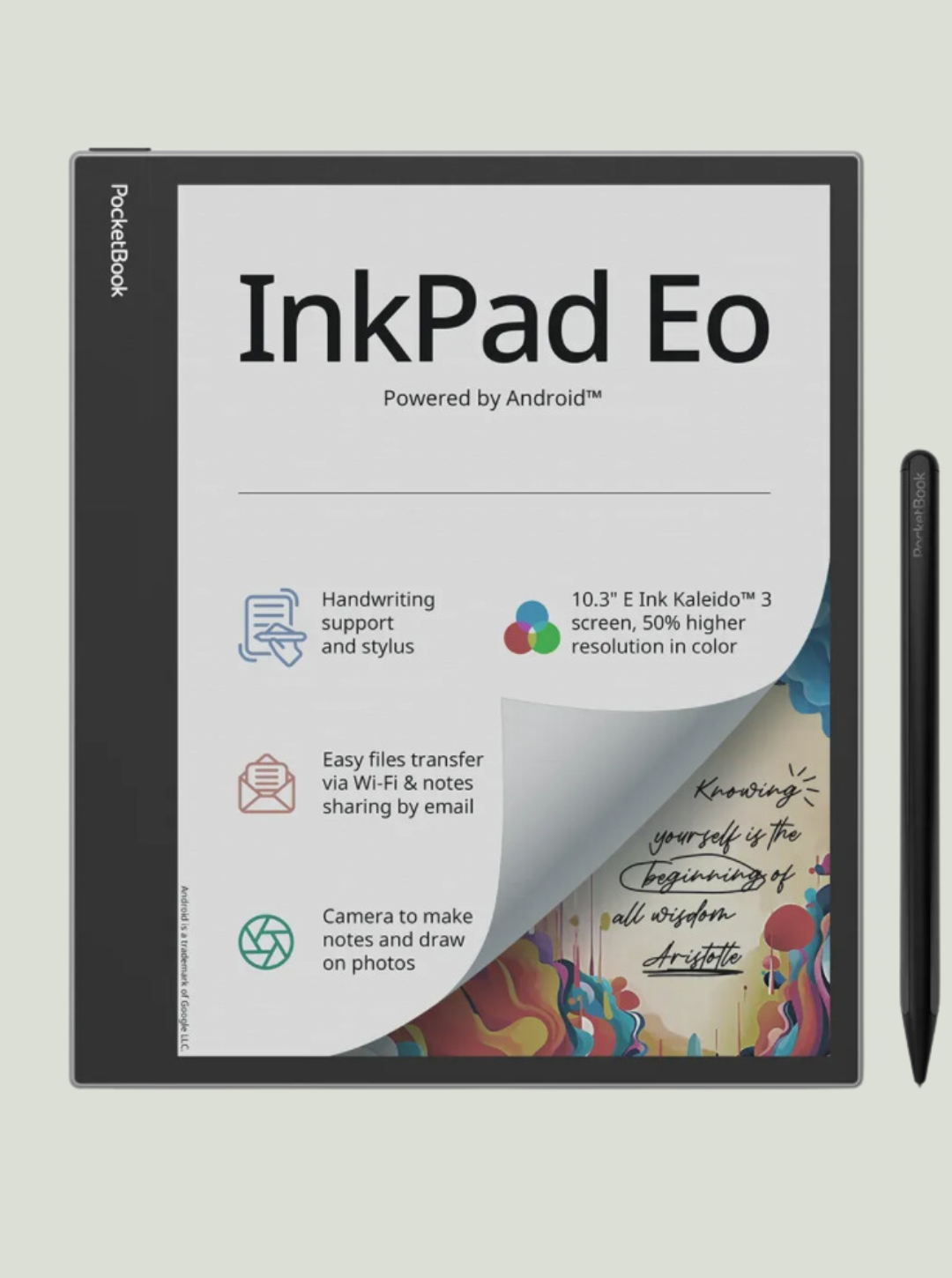 Czytnik e-booków - PocketBook InkPad Eo mist gray
