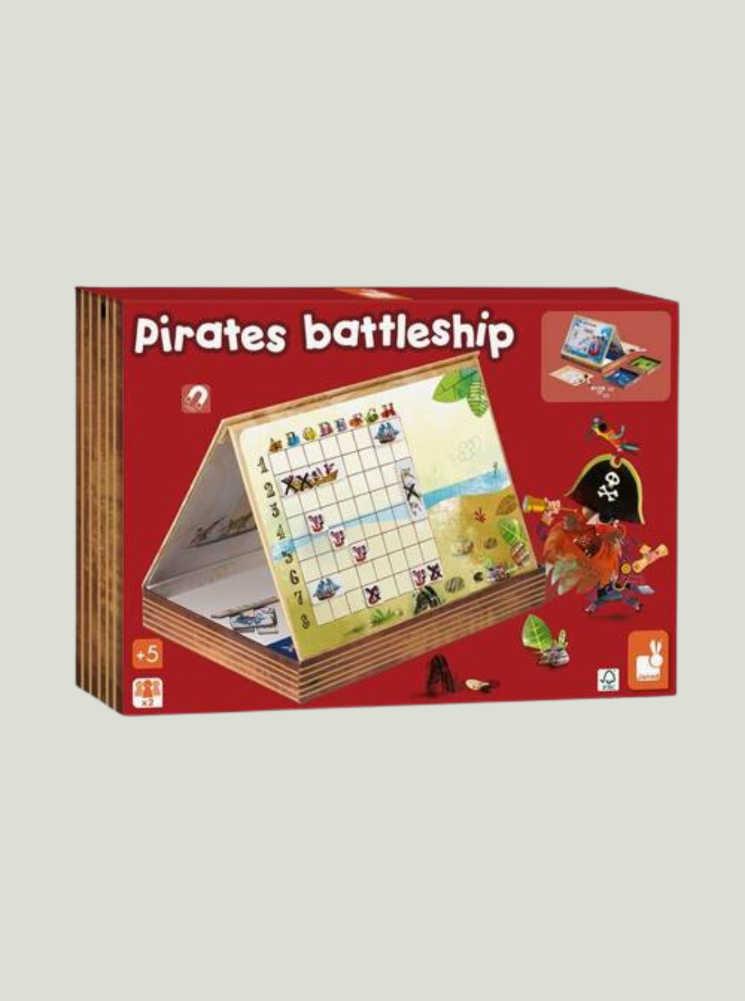 Statki gra magnetyczna JANOD