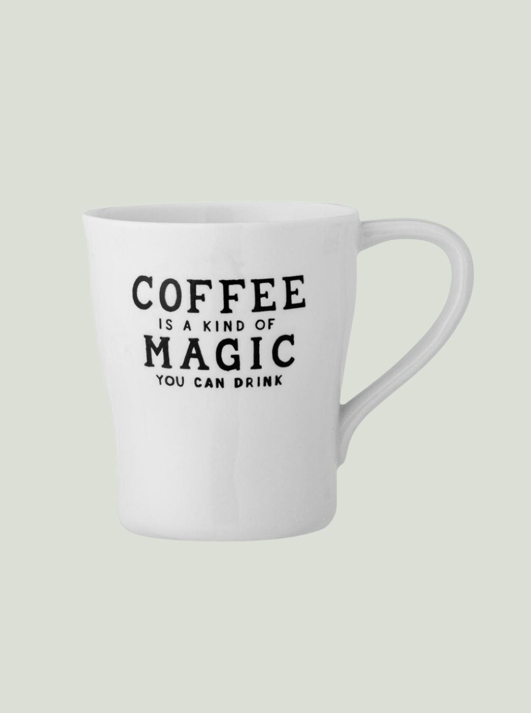 Kubek Wendy, biały, kamionkowy Bloomingville