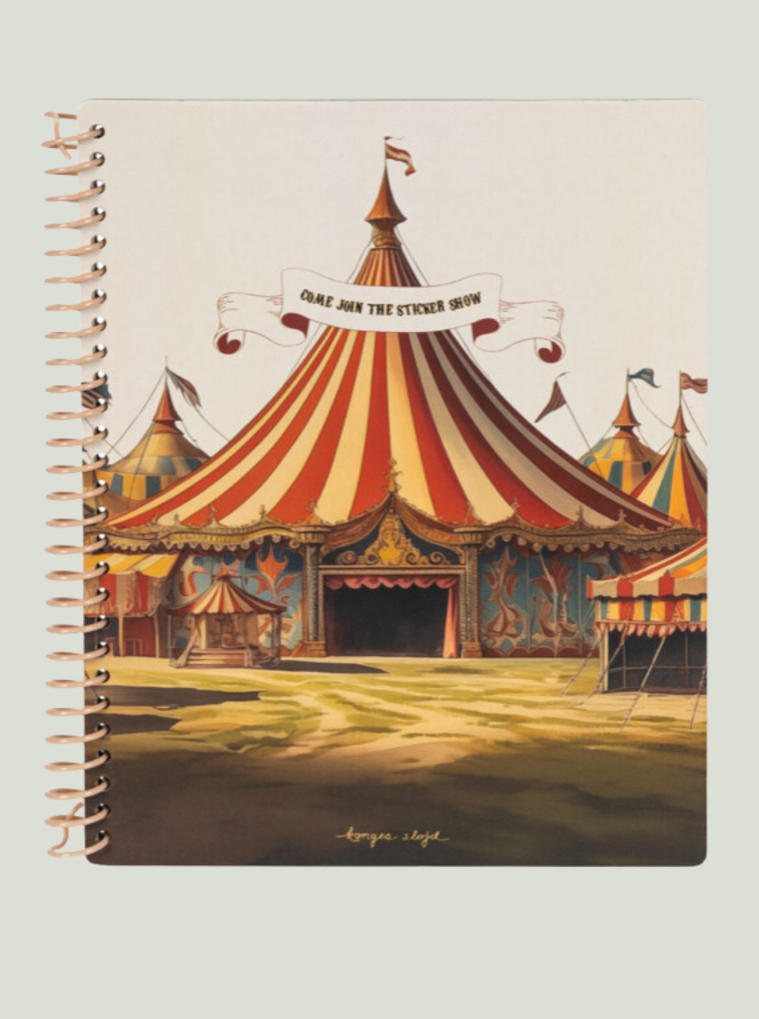 Książeczka z naklejkami CIRCUS Konges Sløjd