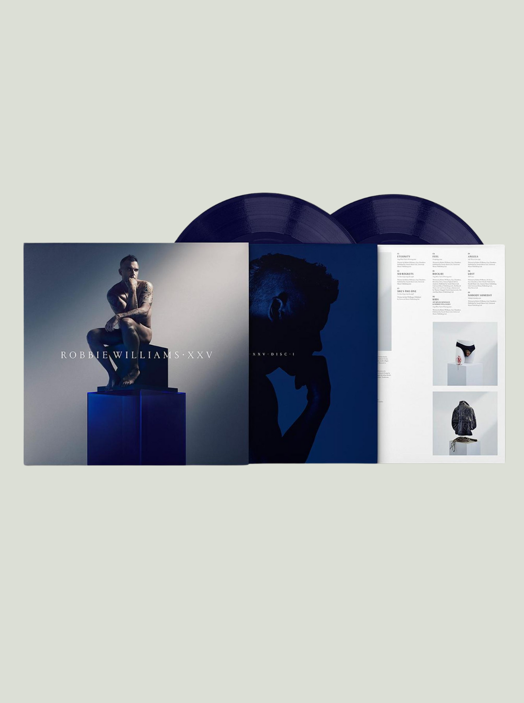 Płyta winylowa Robbie Williams - XXV (180g) (Limited Edition) (Transparent Blue Vinyl)