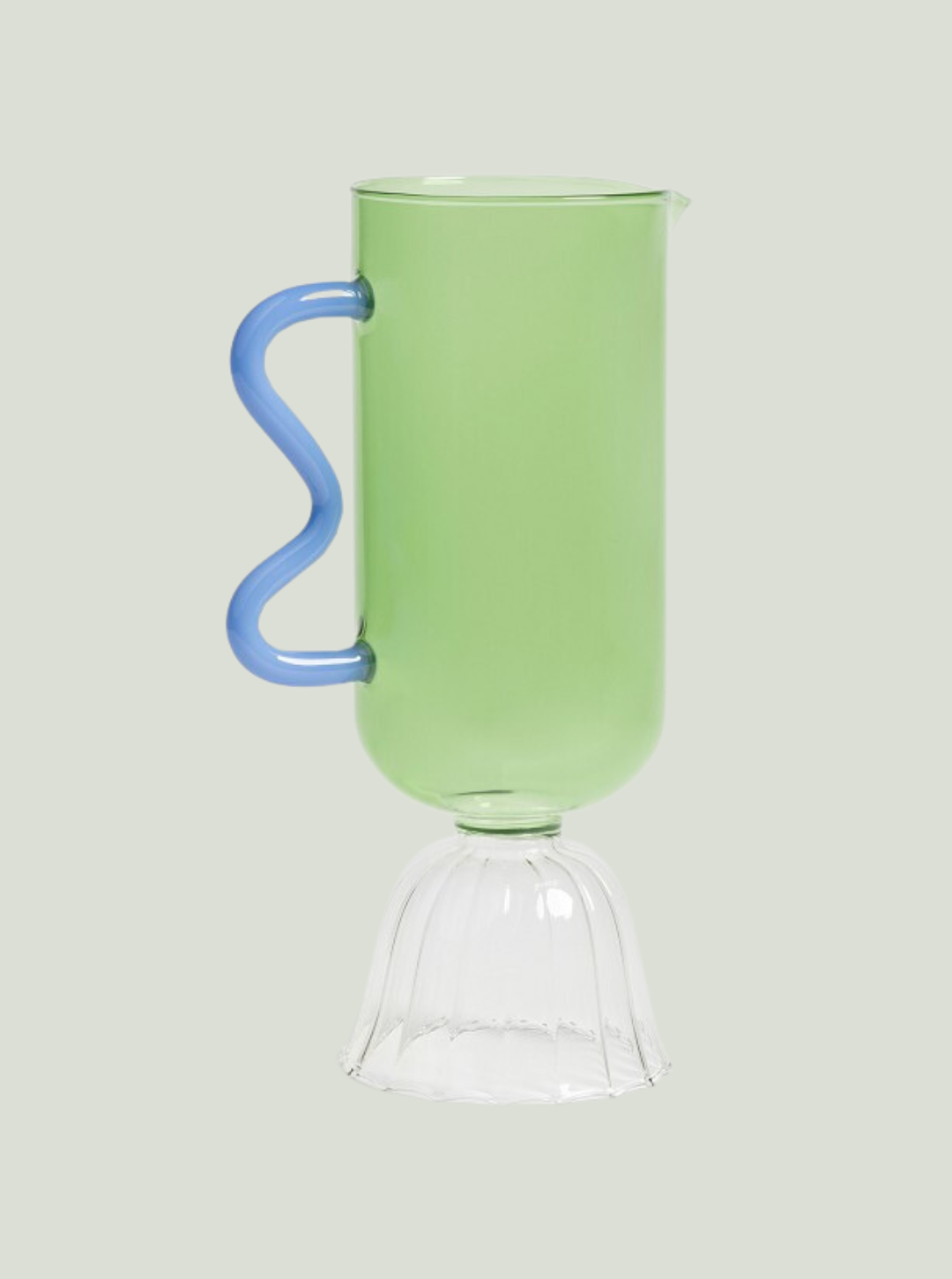 Karafka dzbanek Tulip green - &klevering