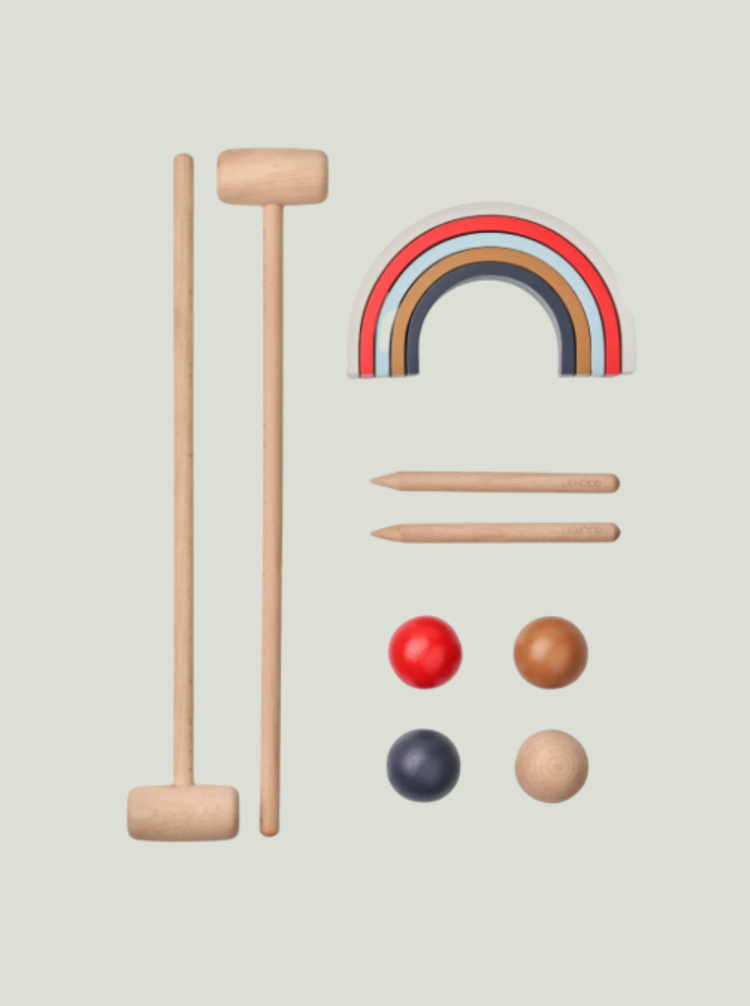 ZESTAW DO KRYKIETA ALEN Sea blue multi mix LIEWOOD