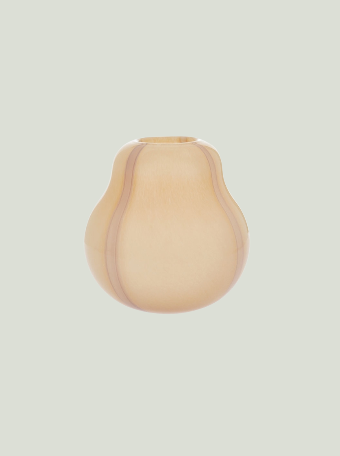 Dmuchany ustnie Wazon Kojo - Mały Powder / Rose OYOY Living