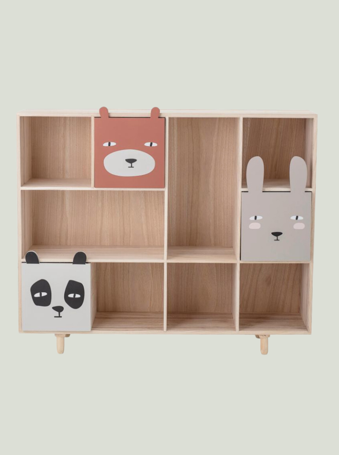 Regał Calle z szufladami, Nature Bloomingville MINI