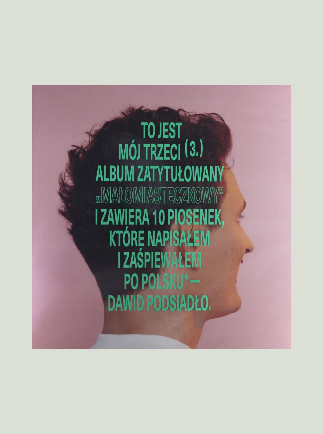 Płyta winylowa DAWID PODSIADŁO - MAŁOMIASTECZKOWY