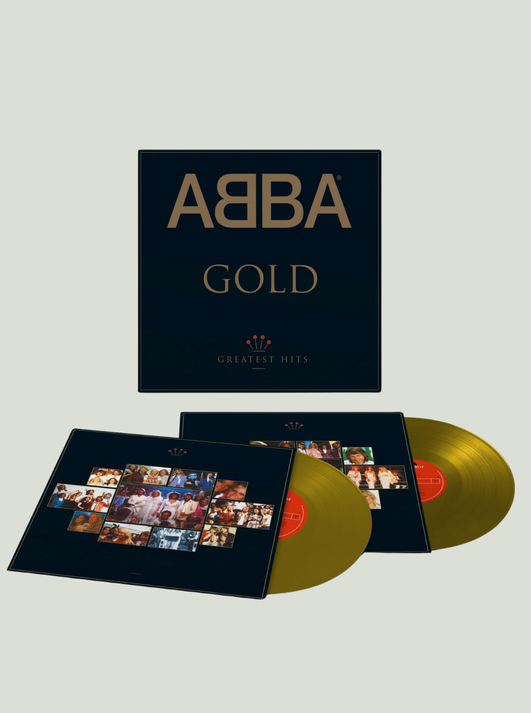 Płyta winylowa Abba - Gold - Greatest Hits (Limited Edition) (Gold Vinyl)