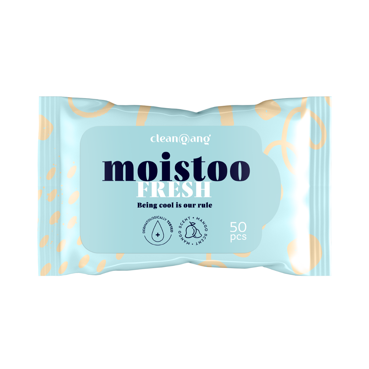 nawilżany papier toaletowy, 50 szt.