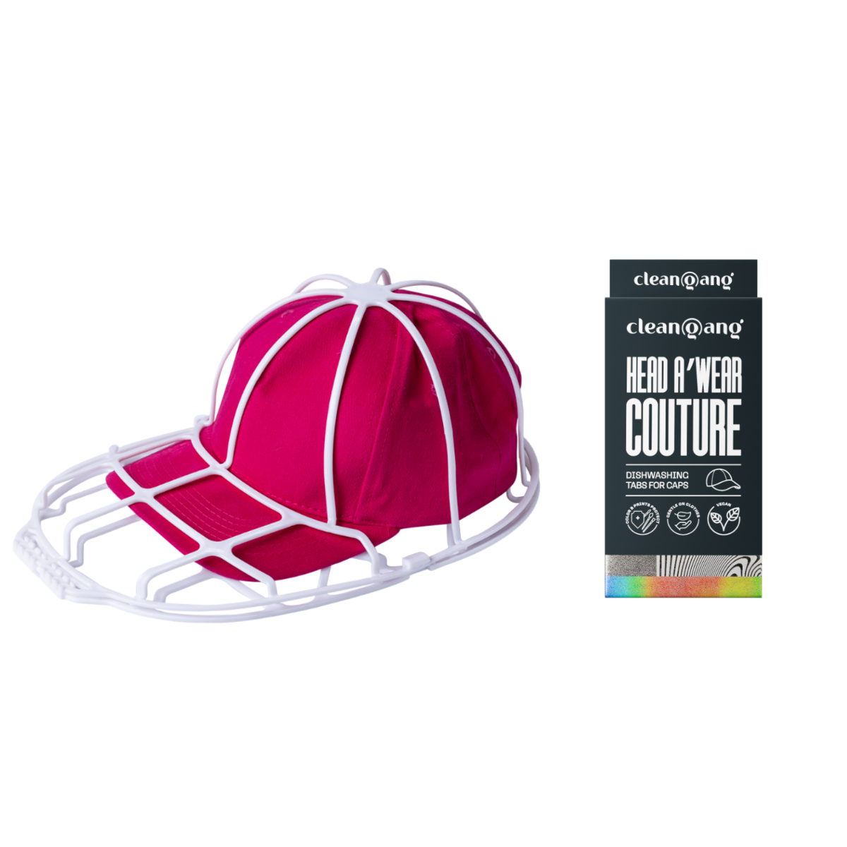 zestaw do prania czapek z daszkiem w zmywarce