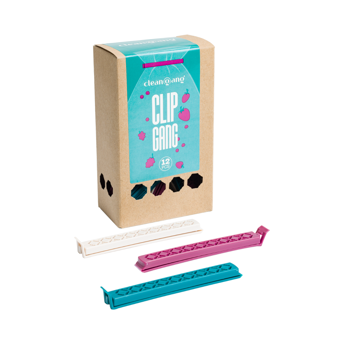 klipsy do zamykania worków, 12 szt.