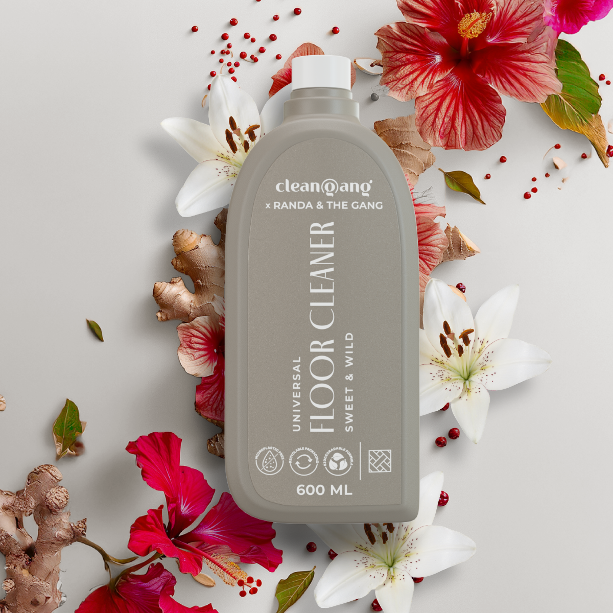 płyn do podłóg Sweet & Wild, 600 ml