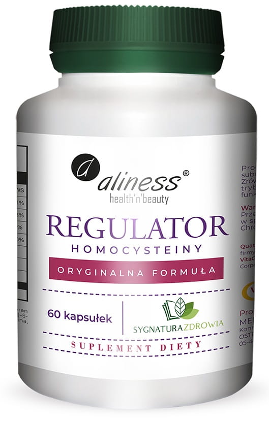 Regulator Homocysteiny 60kaps. VEGE Aliness