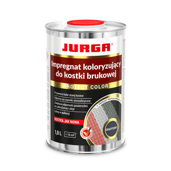 Impregnat koloryzujący do kostki Protect Color 1L Grafitowy Jurga