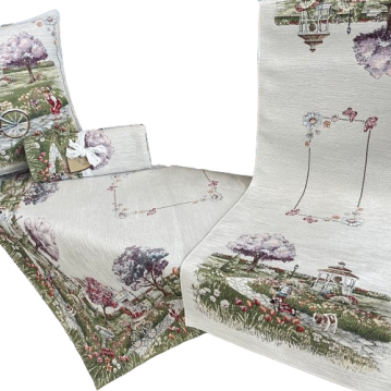 Bieżnik na stół Rower 40x140cm Chenille