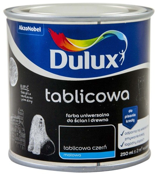 Farba tablicowa czarna 0,25l Dulux